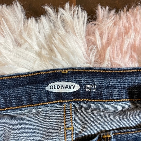 Old Navy Curvy Bootcut Jeans Women's Size 8P - Picture 2 of 4
